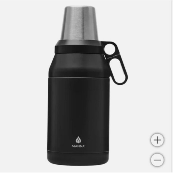 Manna, Insulated Stainless Steel Jug Bottle with 4 Stackable Cups - 64oz - Picture 5 of 8